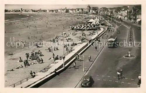 Les_Sables d_Olonne Vue panoramique de la plage et du remblai Les_Sables d_Olonne