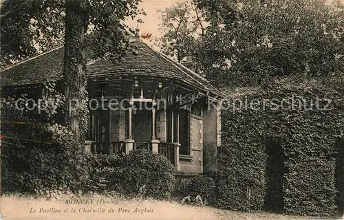 Moncey Pavillon et la Charmille du Parc Anglais Moncey