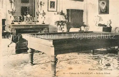 Valencay Salle de Billard Valencay