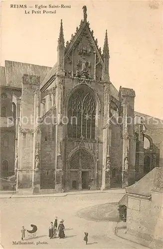 Reims_Champagne_Ardenne Eglise Saint Remi Le Petit Portail Reims_Champagne_Ardenne