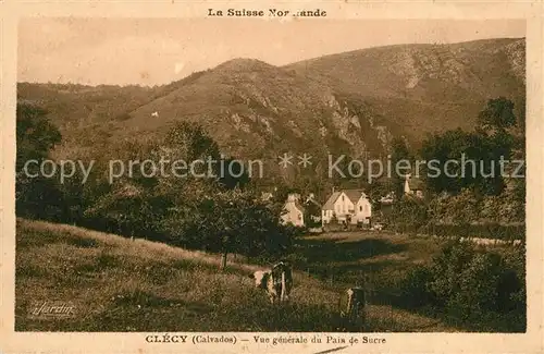 Clecy Vue generale du Pais de Sucre Clecy