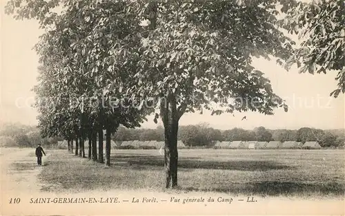 Saint Germain en Laye La Foret Vue generale du Camp Saint Germain en Laye