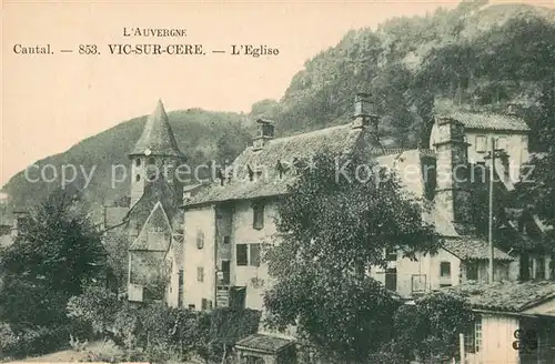 Vic sur Cere Eglise Vic sur Cere