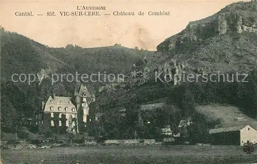 Vic sur Cere Chateau de Comblat Cantal Vic sur Cere