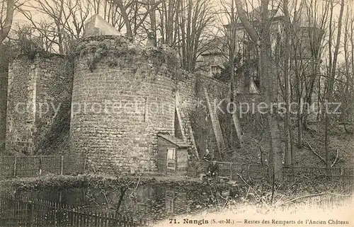 Nangis Restes des Remparts de lAncien Chateau Nangis