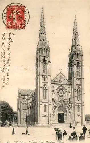 Nimes Eglise Saint Baudile Nimes