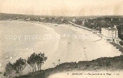 Morgat Vue generale de la Plage Morgat