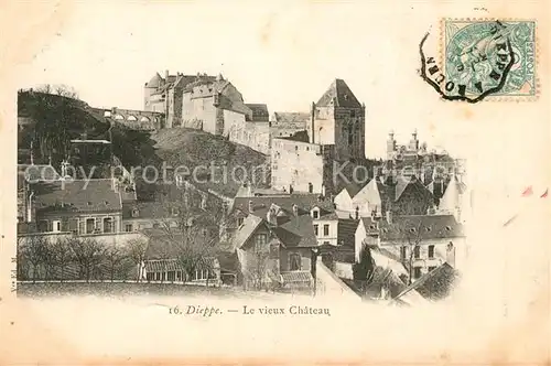 Dieppe_Seine Maritime Le vieux Chateau Dieppe Seine Maritime