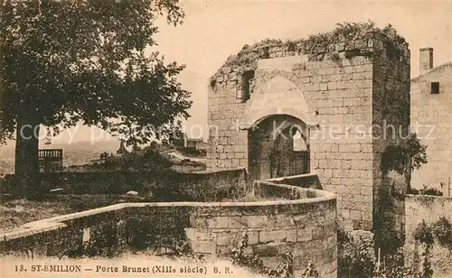 Saint Emilion Porte Brunet Saint Emilion