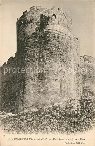 Villeneuve les Avignon Fort Saint Andre une Tour Villeneuve les Avignon