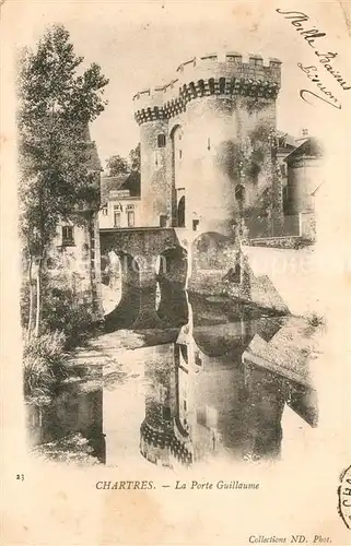 Chartres_Eure_et_Loir La Porte Guillaume Chartres_Eure_et_Loir
