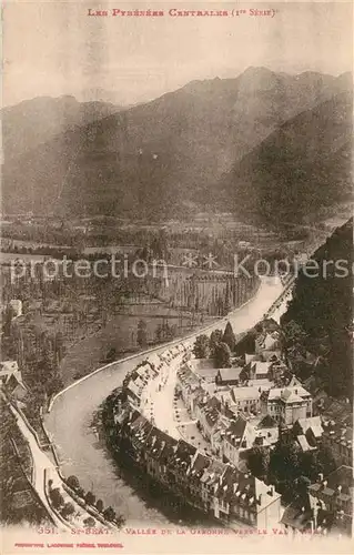 Saint Beat Vallee de la Garonne vers le Val d Aran Saint Beat