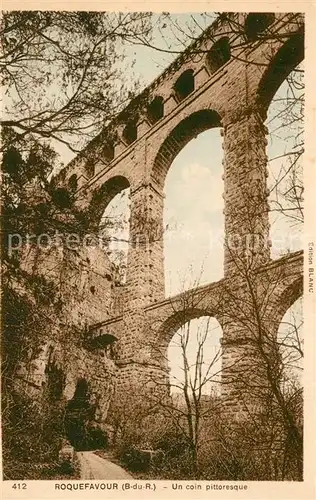 Roquefavour Un coin pittoresque Roquefavour