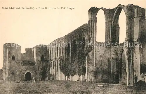 Maillezais Les Ruines de l Abbaye Maillezais