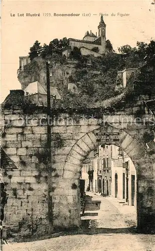 Rocamadour Porte du Figuier Rocamadour