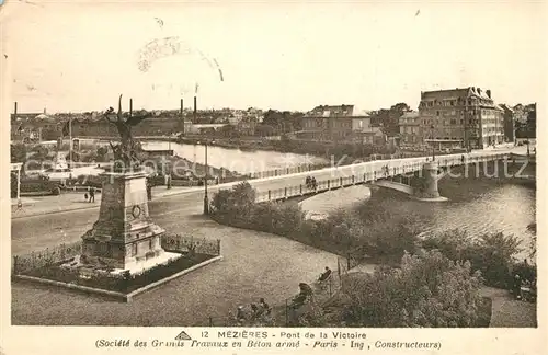Mezieres Charleville Pont de la Victoire Mezieres Charleville
