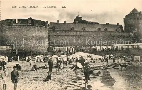 Saint Malo_Ille et Vilaine_Bretagne Le Chateau Saint Malo_Ille et Vilaine