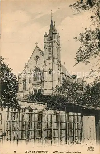 Montmorency Eglise Saint Martin Montmorency