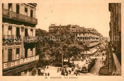 Toulouse_Haute Garonne Rue d Alsace Toulouse Haute Garonne