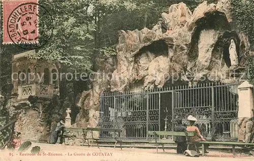 Saint Etienne_Loire La Grotte de Cotatay Saint Etienne Loire