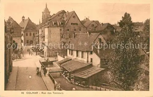 Colmar_Haut_Rhin_Elsass Rue des Tanneurs Colmar_Haut_Rhin_Elsass