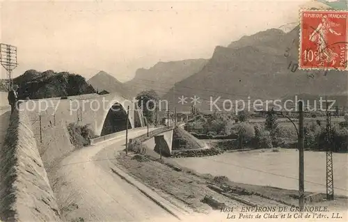 Grenoble Les Ponts de Claix et le Col de l Arc Grenoble