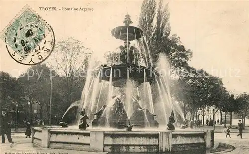 Troyes_Aube Fontaine Argence Troyes Aube