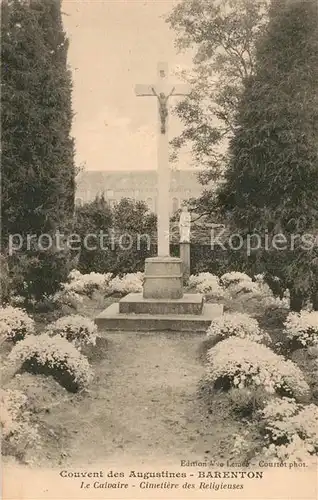 Barenton Couvent de Augustines Le Calvaire Cimetiere des Religieuses Barenton