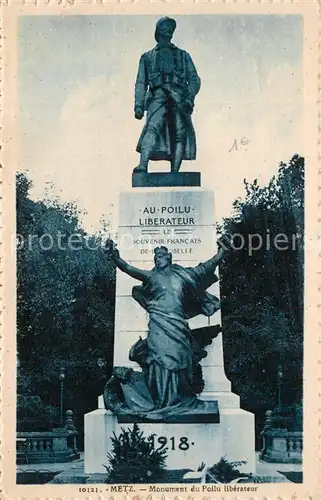 Metz_Moselle Monument du Poilu liberateur Metz_Moselle