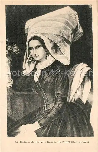 Niort Costume de Poitou Grisette du Niort Niort