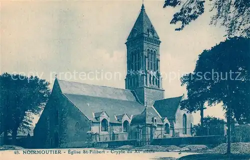 Noirmoutier en l_Ile Eglise St Filibert Crypte du XI siecle Noirmoutier en l_Ile
