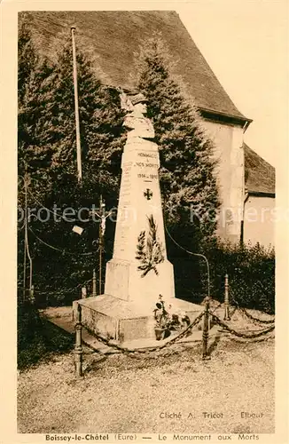 Boissey le Chatel Monument aux Morts Kriegerdenkmal Boissey le Chatel