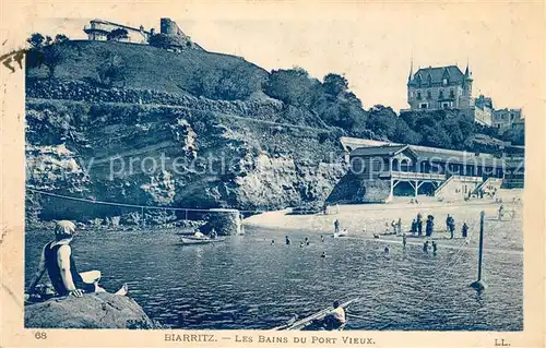 Biarritz_Pyrenees_Atlantiques Les Bains du Port Vieux Biarritz_Pyrenees