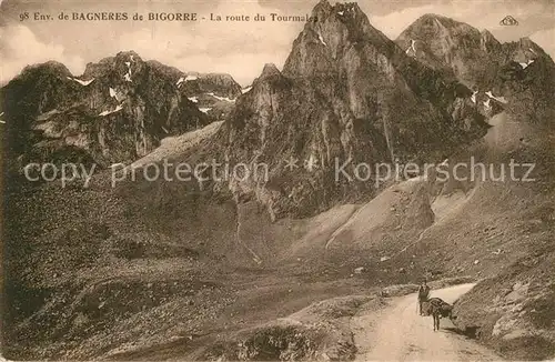 Bagneres de Bigorre Route du Tourmalet les Pyrenees Bagneres de Bigorre