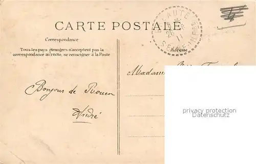 Rouen Vue prise de la cote Sainte Catherine Rouen