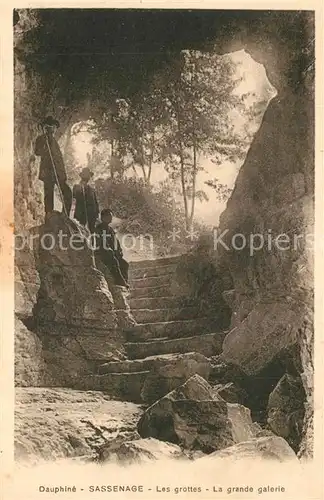 Sassenage Les grottes la grande galerie Sassenage