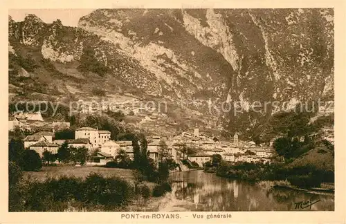 Pont en Royans Vue generale Pont en Royans