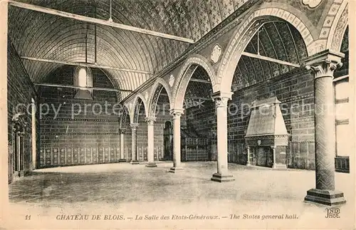 Blois_Loir_et_Cher Chateau Salles des Etats Generaux Blois_Loir_et_Cher