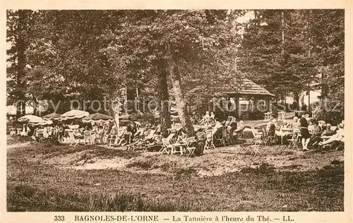 Bagnoles de l_Orne La Tanniere a l heure du The Bagnoles de l_Orne