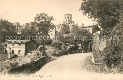 Royat_Puy_de_Dome Vieille eglise Royat_Puy_de_Dome