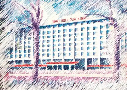 Helsinki Hotel Inter Continental Kuenstlerkarte Helsinki