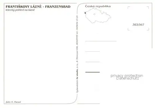 Frantiskovy_Lazne Fliegeraufnahme Frantiskovy_Lazne