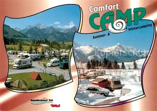 Graen_Tirol Comfort Camp Sommer  und Wintercamping Tannheimertal Alpen Graen_Tirol