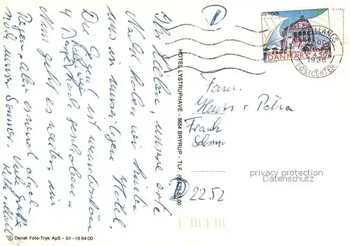 Silkeborg_Midtjylland Hotel Lystruphave Fliegeraufnahme Silkeborg_Midtjylland