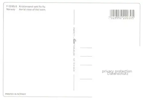 Kristiansand Fliegeraufnahme Kristiansand