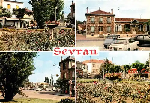 Sevran Divers aspects de la Place Auguste Cretier Sevran