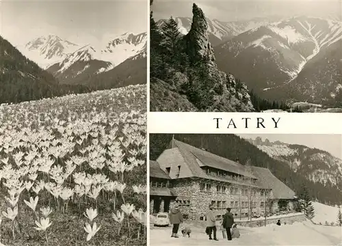 Tatry_Zachodnie Landschaftspanorama Western Tatras Berghotel Tatry Zachodnie