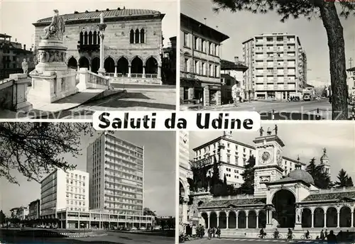 Udine Sehenswuerdigkeiten der Stadt Hochhaus Denkmal Udine