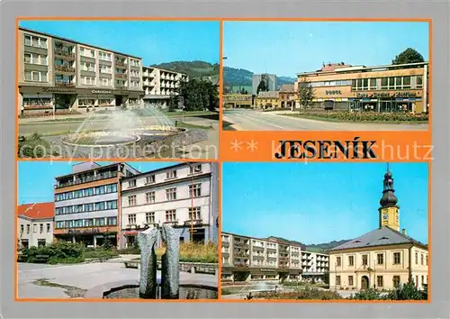 Jesenik Teilansichten Innenstadt Jesenik