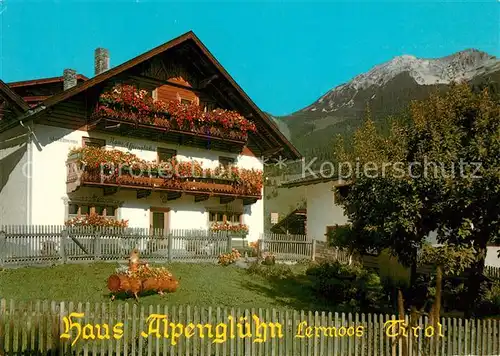 Lermoos_Tirol Gaestehaus Pension Haus Alpengluehn Alpen Lermoos Tirol